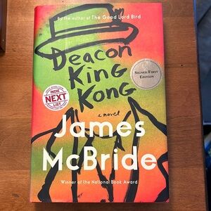 😀😀😀Deacon King Kong, a novel by James McBride. Signed first edition. Book.